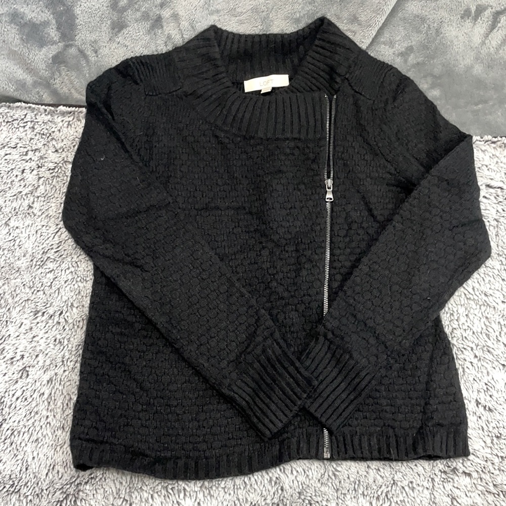 Women’s Ann Taylor LOFT Zipper Sweater
